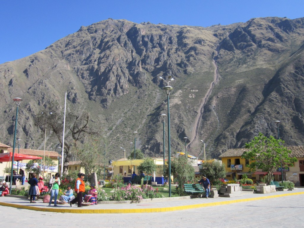 Ollantaytambo's Plaza de Armas