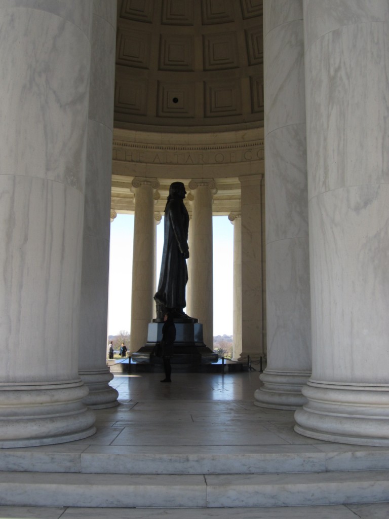 Statue of Thomas Jefferson; Jefferson Memorial
