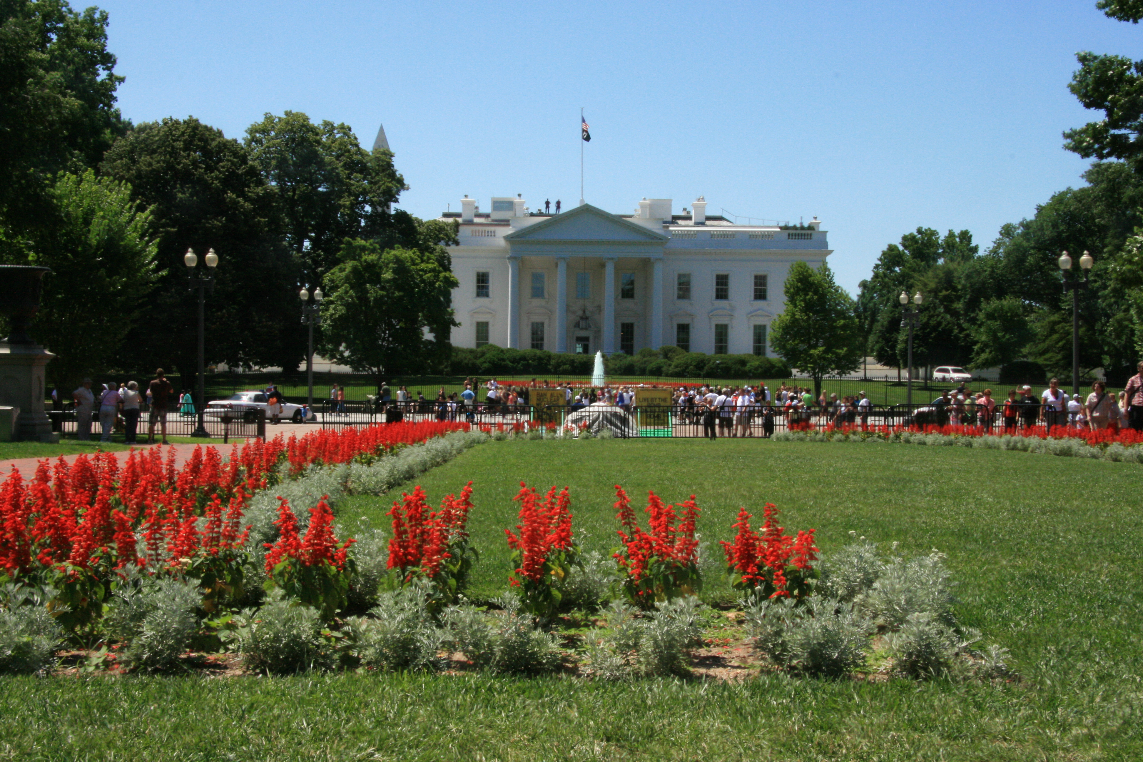 The White House, Washington, D.C. from LaFayette Park
