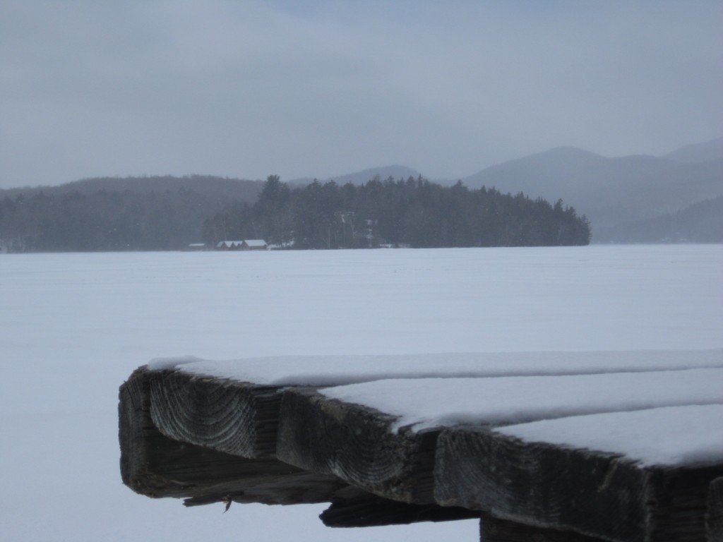 Rewarding views of Lake Placid from Whiteface Landing.