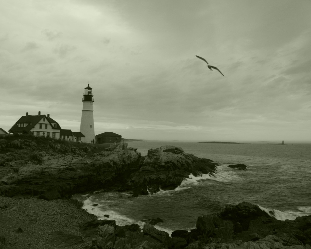 Portland Head Light in Maine