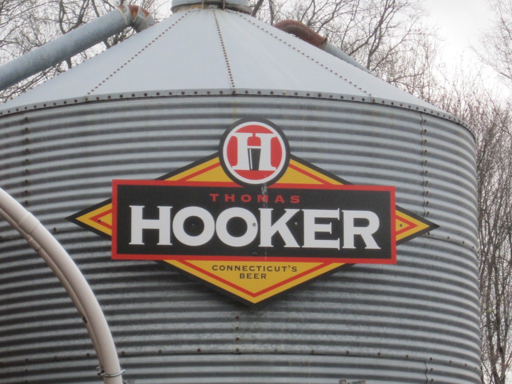 The brewing process begins in these large silos. 