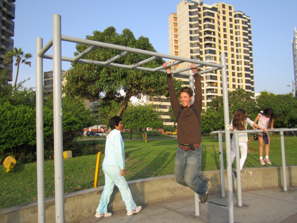 Parque del Amor Love Park in Lima, Peru