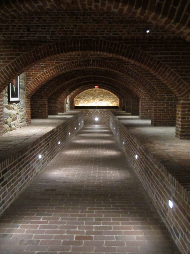 The crypt of the Baltimore Basilica