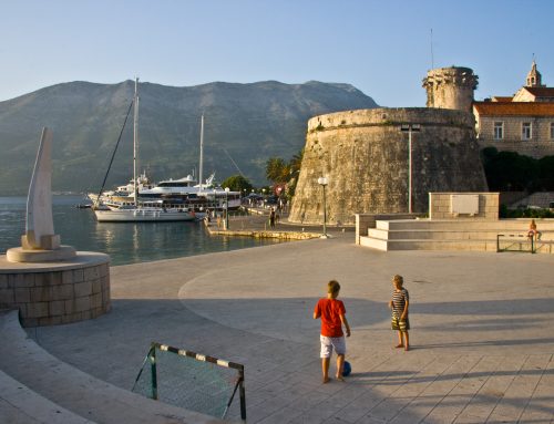 The Weekly Worldview: Playing football on the island of Korcula