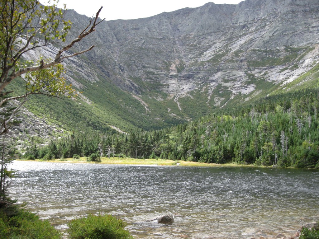 Chimney Pond at Mt. Katahdin