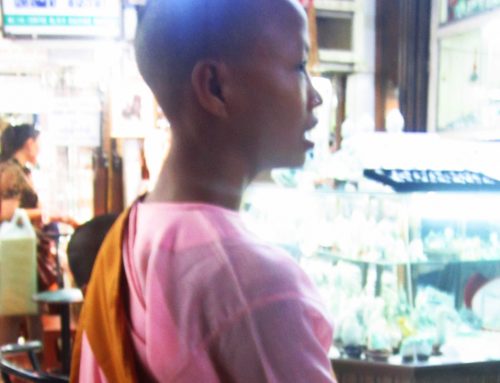WorldView: Buddhist nun in Yangon’s Bogyoke Market